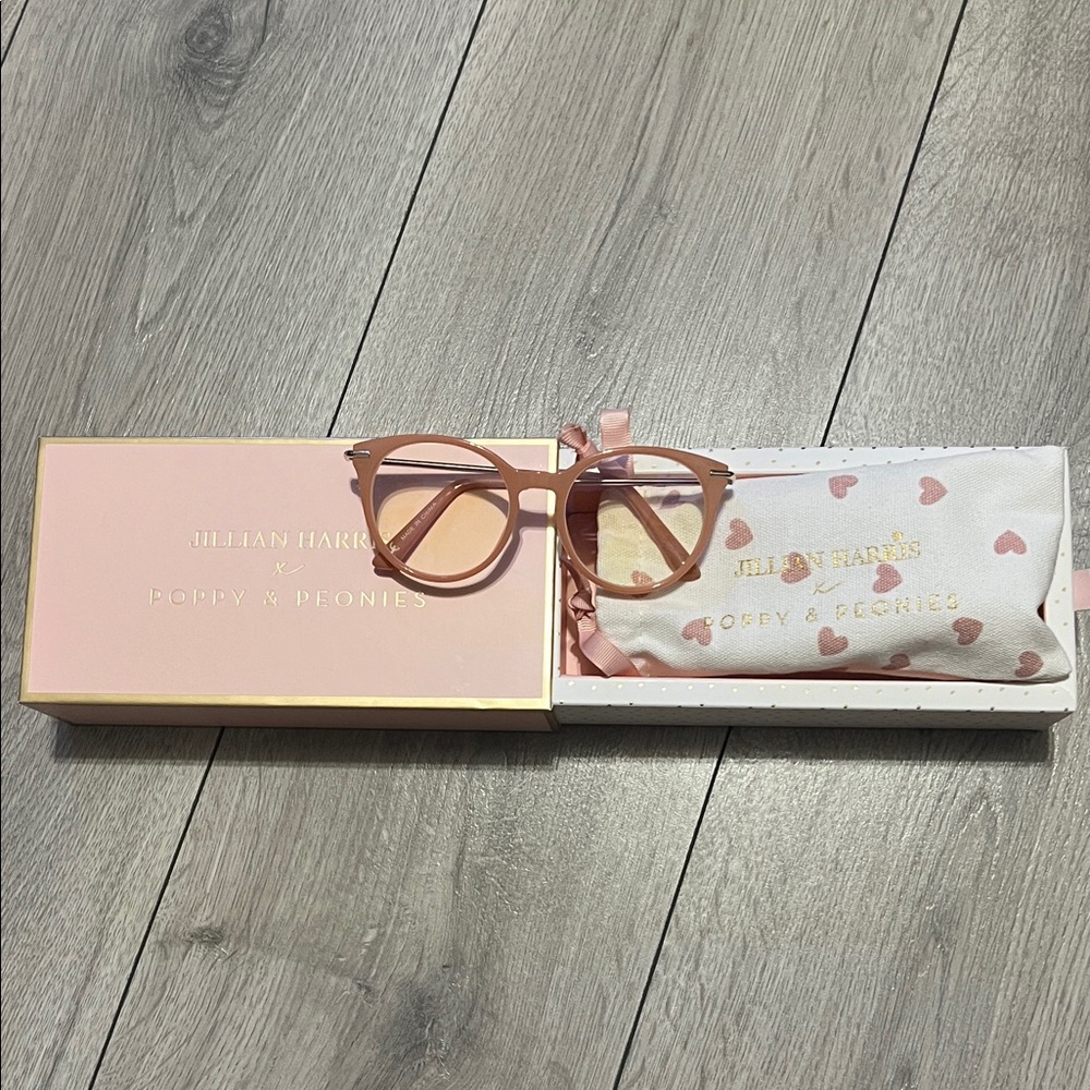 Poppy & Peonies Pink Women's Fashion Glasses